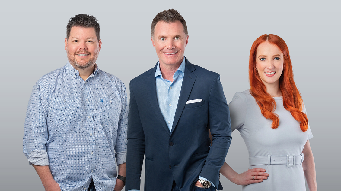 three smiling dentists in Spring